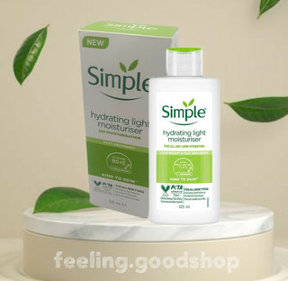 کرم آبرسان و مرطوب کننده سیمپل مدل لایت حجم 125 میل Simple light