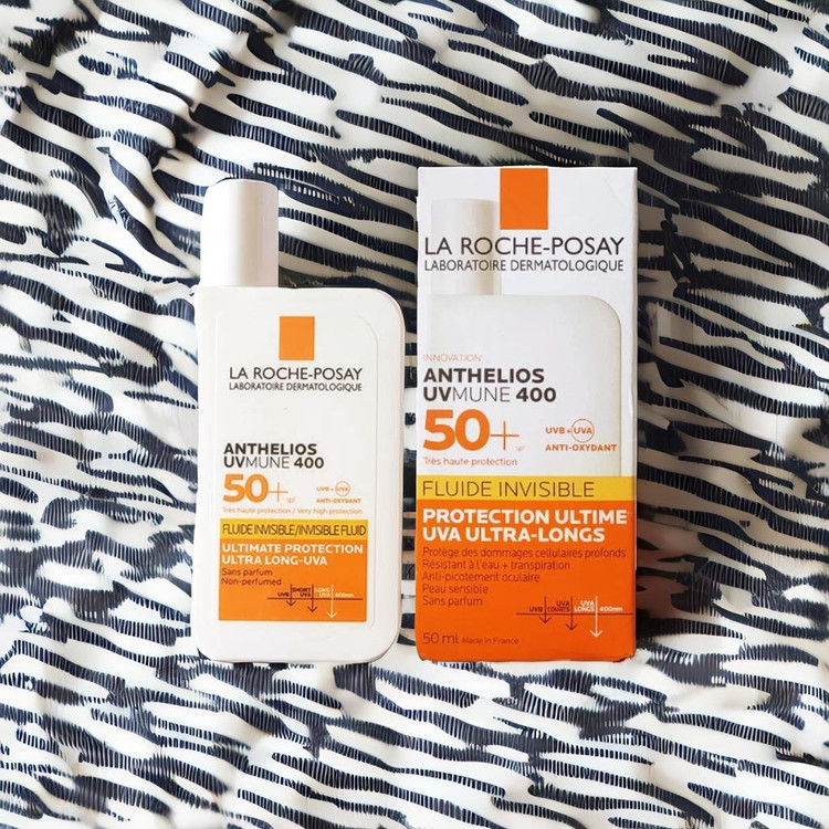 کرم ضد آفتاب بی رنگ فلویید مدل آنتلیوس لاروش پوزای LA ROCHE POSAY