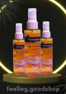 تونر زردچوبه مناسب پوست چرب نوتروژینا حجم 125 میلNeutrogena Soothing Clear Toner