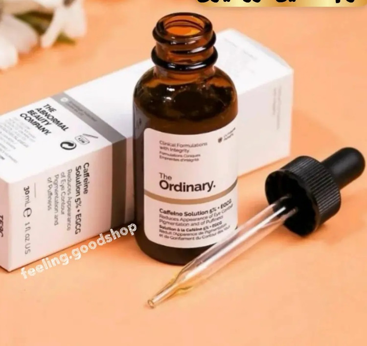 سرم دور چشم اوردینری با کافئین The Ordinary Caffeine Solution 5% + EGCG