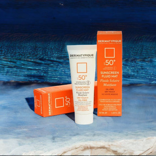 فلویید ضد آفتاب بی رنگ پوست چرب درماتیپیک SPF50 Dermatypique Sunscreen Fluid Matt SPF50