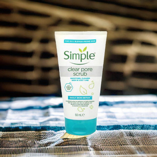 ژل اسکراب سیمپل Clear Pore حجم 150 میلی لیتر