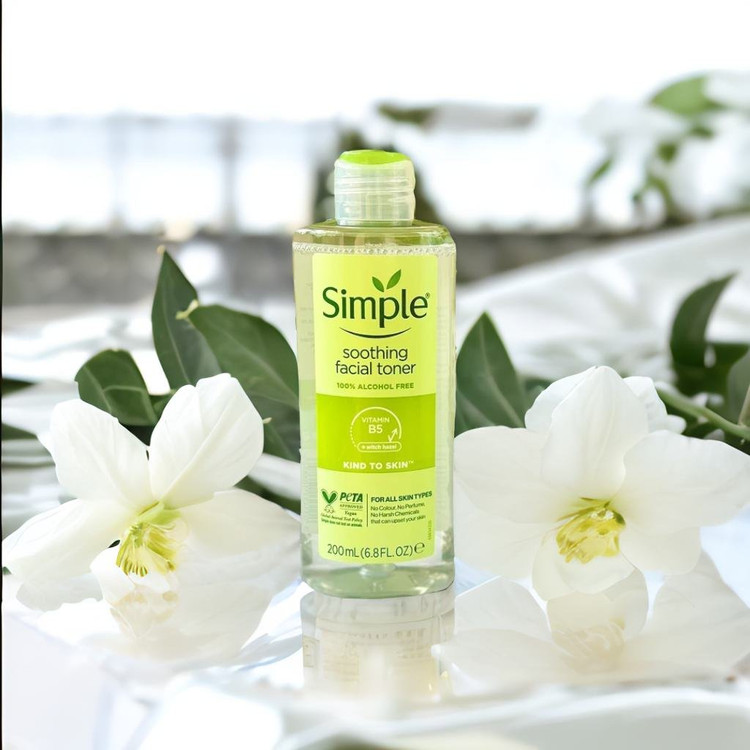 تونر آرامش بخش پوست حساس Kind To Skin سیمپل 200ml